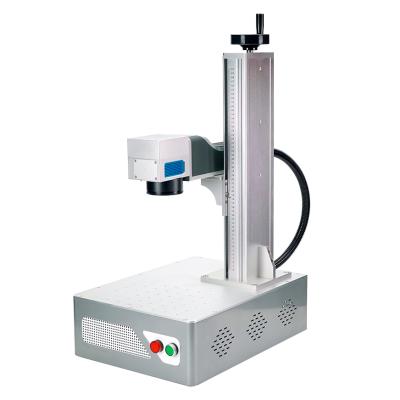 China Mini Portable Air Cooled Desktop Fiber Laser Faith Laser Engraving Machine Marking 20w 30w 50w Manufacturers for sale