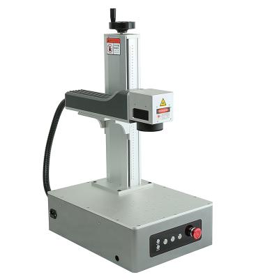 China Air Cooled Faith Fiber Laser 20w 30w 50w Max Raycus JPT Small Color Fiber Laser Portable Laser Marking Machine for sale