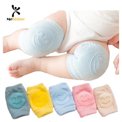 China Amazon Cotton Anti Slip Anti Slip Baby Knee Pad Anti Slip Knitted Baby Knee Crawling Support for sale