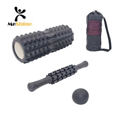 China Hot Sale 33CM EVA+PP Fitness Massage Yoga Foam Roller EVA Yoga Column for sale