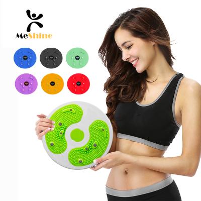 China Cheap Price Twist Board Magnet Plate Slimming Legs Fitness Equipment Gym Tool Waist Twisting Discs Board Twist Waist Borad for sale