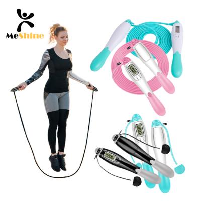 China Wholesale Customized Private Label Training Steel Heavy Weighted Adjustable Jump Rope for sale