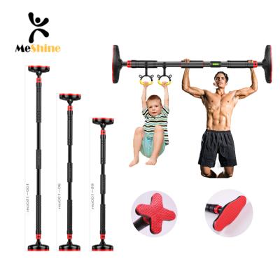 China Stainless steel+PP wall mount exercise door gym portable bar accessories horizontal equipment door pull up bar for sale