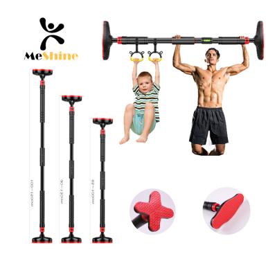 China Stainless steel+PP Wall Mount Exercise Door Gym Bar Horizontal Chin Pull Up Bar for sale