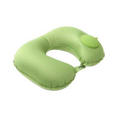 China Pregnancy Neck Travel Anti-Static Camping U Shaped Inflatable Pillow for sale