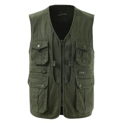 China High Quality 100% Cotton Cheap Price Photography Vest Jackets For Factory Supply for sale