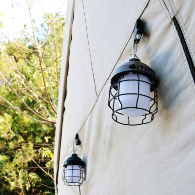 China Emergency Portable Camping Tent Hanging Lightweight Outdoor 18650 USB Rechargeable Lantern Camping Growing Light for sale