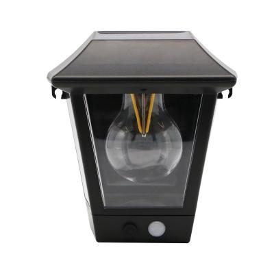 China Garden Factory Supply Directly Led Lights Wall Lamp ABS Plastic Solar Collector Outdoor Light For Sale for sale