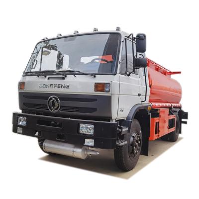 China Carbon steel Q235 Dongfeng 10cbm fuel tanker truck 10000 liters mobile refueling truck 10000L refuel tanker truck sale in Panama for sale