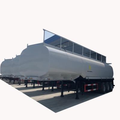 China Fuwa truck trailer factory direct supply or 20 axle bpw tri tank oil 70cbm to gross semi trailer, 3 axle fuel tank semi trailer for sale