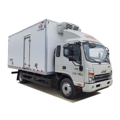 China Fiberglass Reinforce Cooler Units 5ton Units 5ton Thermo Diesel Truck JAC King 4ton Refrigerator For Sale for sale