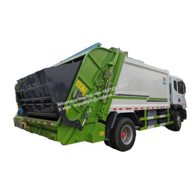 China Construction worksÂ   Good Quality High End Trash Compactor Garbage Transit Truck for sale