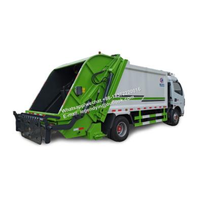 China Building Material Shops Cheap Price Good Quality Trash Compactor Garbage Compactor Truck for sale