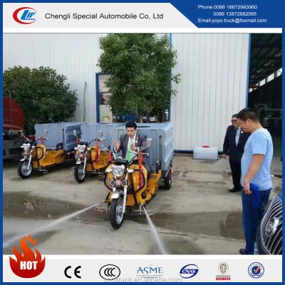 China High Press Water Tricycle Car Wash Station Automotive Cleaning Truck For Sale for sale