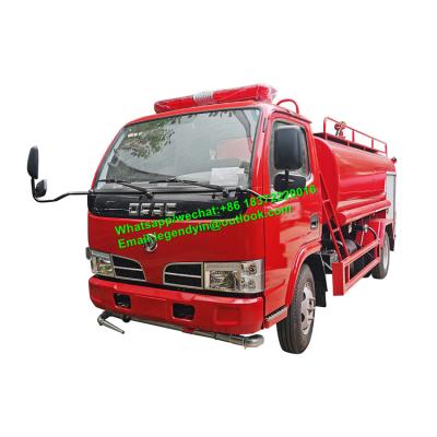 China Cheapest price dongfeng fire fighitng 5000 liter fire fighting water sprinkler truck for sale