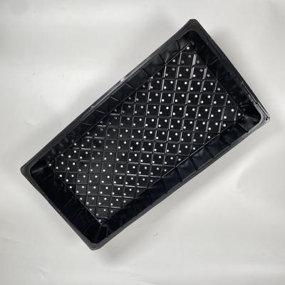 China Durable Vegetable Germination Tray Seed Planting Hydroponic Plant With Holes for sale