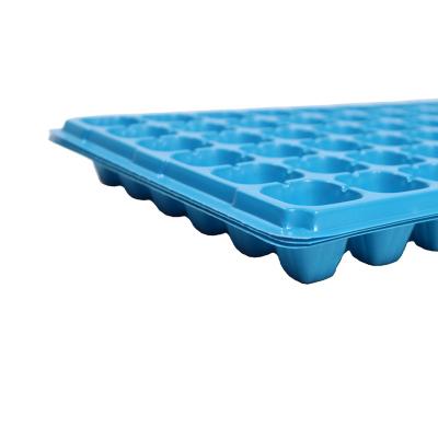 China Vegetables 72 Hole Cells Plant Germination Nursery Tray Garden Vegetables Flower Seedling Seedling Trays for sale