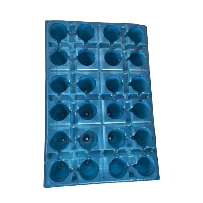 China Vegetables Free Sample 160mm Plastic Flower Pot Shuttle Trays Price for sale