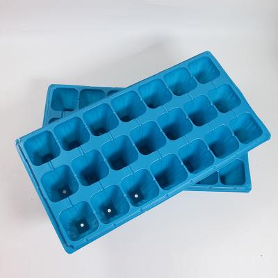 China Vegetable Durable 28 32 50 72 105 128 200 Cell Plug Seed Trays For Plant Breeding Nursery Garden Tray for sale