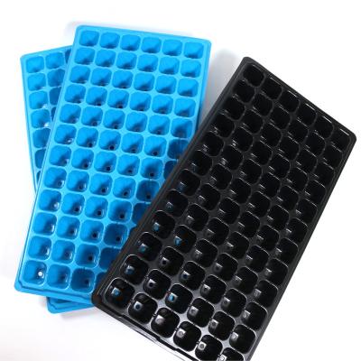 China Vegetables 162 Cells Made In China Seeds Growing Seeding Hydroponic Nursery Plant Flat Trays Seed Germination Tray for sale