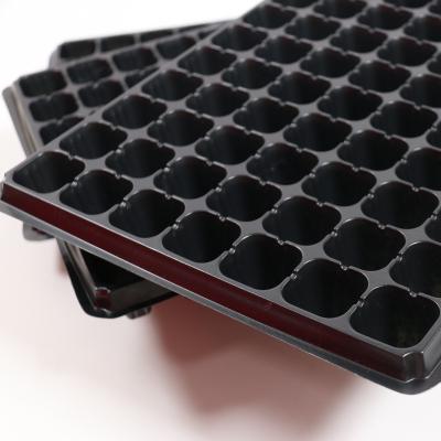 China Vegetable Forage Tray High Quality Extra Strength Recycled Seed Starter Plastic Seed Start Grow Germination Trays for sale