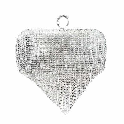 China Other Diamond Chain Clutch Ladies Evening Bags for Wedding Purse for sale