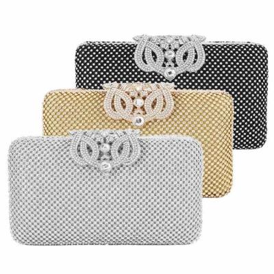 China The other 2020 luxury new evening Crystal Covered Clutch Bags Crystal Bridal Clutch Bags For Woman Crystal for sale