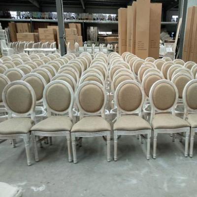 China Contemporary Wooden Ghost Luis Dining Chair For Hotel Restaurant Party Event Wedding Banquet for sale