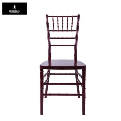 China Modular Event Wedding Banquet Monoblock Resin Chiavari Chair for sale