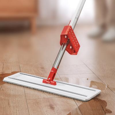 China Home Cleaning Industrial Flat Broom Magic Broom Flat Floor Scrape Free Standing System Kitchen Bathtub Mop for sale