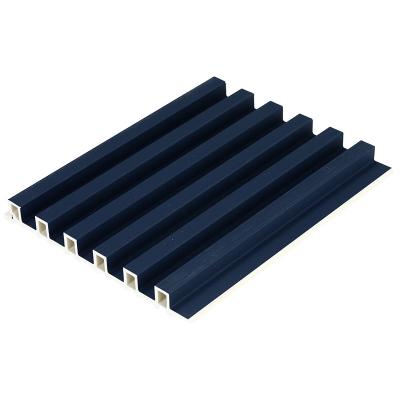 China Quick Installation Wpc Wall Panel Wpc Slats Exterior Plastic Decorative Wpc Exterior Wall Panels for sale