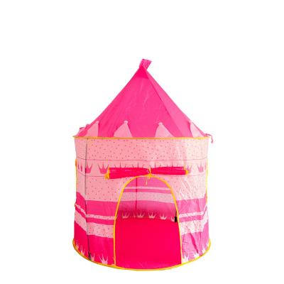 China Hot Sale Portable/Folding Tent Toy Crawl Kids Princess Play Toy Folding Rose Castle Tent Room Tents for sale