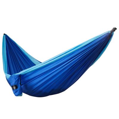 China Durable/Portable Wholesale Nylon Outdoor Double And Single Lightweight Portable Hammock Customized for sale