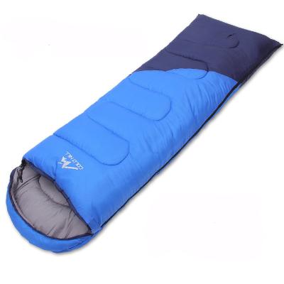 China Folding/Portable Single/Keep Warming 4 Season Envelope Travel Camping Gear Light Spliced ​​Waterproof Camping Sleeping Bag for sale