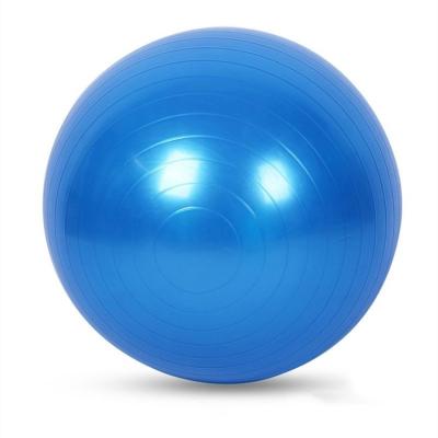 China Anti-shatter Wholesale Brust PVC 65cm Pilates Exercise Equipment Balance Yoga Ball for sale