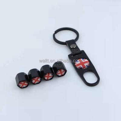 China Tire UK England Flag Tire Valve Stem Caps for sale