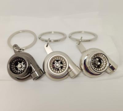 China Promotion Gift Sleeve Bearing Spinning Turbo Keychains for sale