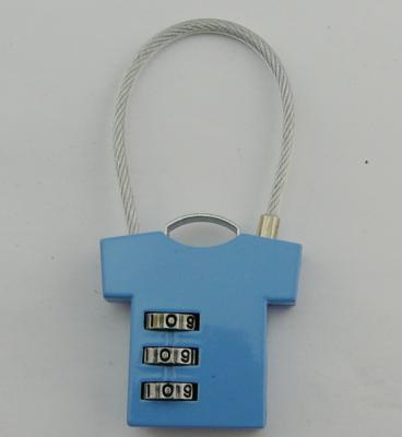 China Dial 3 Dial Digit Combination Suitcase Luggage Metal Code Password Lock Padlock Digital Password Lock New for sale