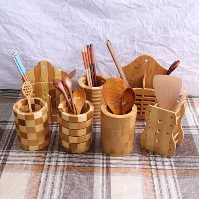 China High Quality Viable Keep Dry Bamboo Wooden Organizers Kitchen Utensils Stretch for sale