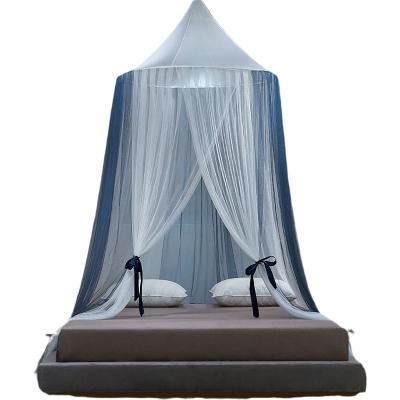 China Folded Ceiling Free Mosquito Net Cipher Mosquito Dome Floor Installation European Style for sale