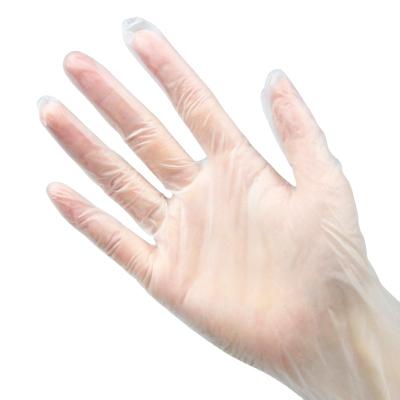 China Vinyl M4.0 Smooth Disposable PVC Gloves Clear Color For Medical for sale