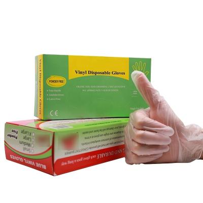 China Smooth Soft Food / Examination / Medical Industrial Use Disposable Vinyl Gloves for sale