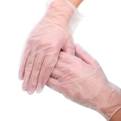 China Smooth PVC Disposable Vinyl Gloves Medical Experiment Gloves for sale