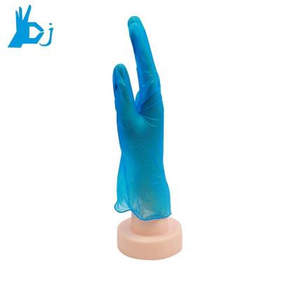 China Soft Chinese Manufacturer Bulk Sale Blue Color Or Transparent Vinyl PVC Gloves for sale