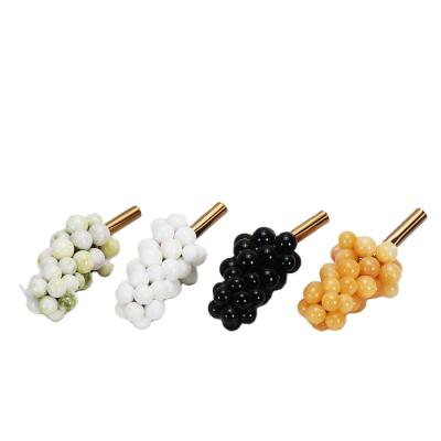 China Europe Pure Handmade Natural Marble Grape Ornaments Home Decoration Ornaments for sale