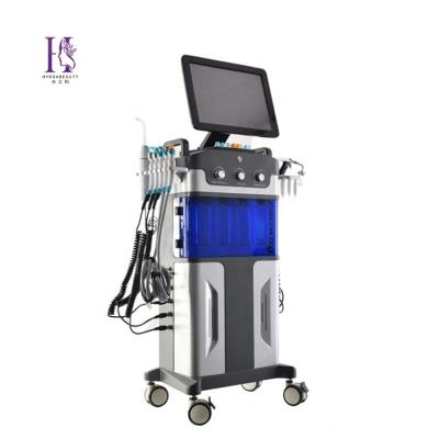 China Acne Treatment 2020 Best Selling In America Professional Facial Hydra Care Device 9 In 1 Hydraulic Oxygen Jet Machine For Salon Use Dermabrasion for sale