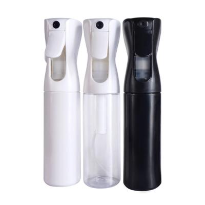 China Skin Care Packaging 200ml 300ml 500ml Customized Size Salon Hairdressing PET Mist Spray Barber Bottle New Style Empty Continuous Water Sprayer for sale