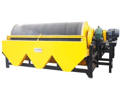 China Highly Magnetic Wet Ore Drum Magnetic Separator Reducing For Fine Granular Highly Magnetic Ore for sale