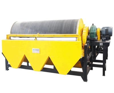 China Iron ore iron sand wet drum magnetic separator for cheap price for sale