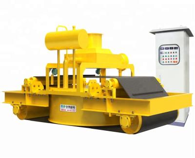 China Automatic Cleaning Oil Cooling Forced Overband Magnetic Separator For Conveyor Belts for sale